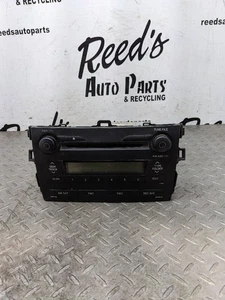 Audio Equipment Radio Receiver ID A51844 On Radio Face Fits 09 COROLLA 1167771 - Picture 1 of 10