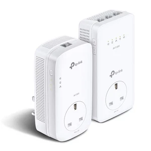 TP-Link AV1300 Gigabit Passthrough Powerline ac Wi-Fi Kit,up to 1200 Mbps WiFi s - Afbeelding 1 van 8