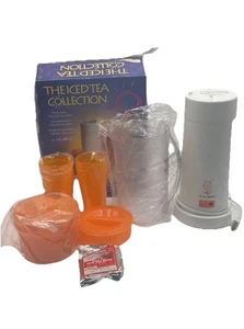 Ice Tea Maker By Mr. Coffee Gift Set Tm1tk TM1.7 Rare Orange New Open Box - Picture 1 of 8