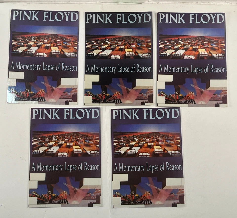 Pink Floyd A Momentary Lapse of Reason Promo Postcard Set of 5 4x6 France 1987 - Image 1 of 4