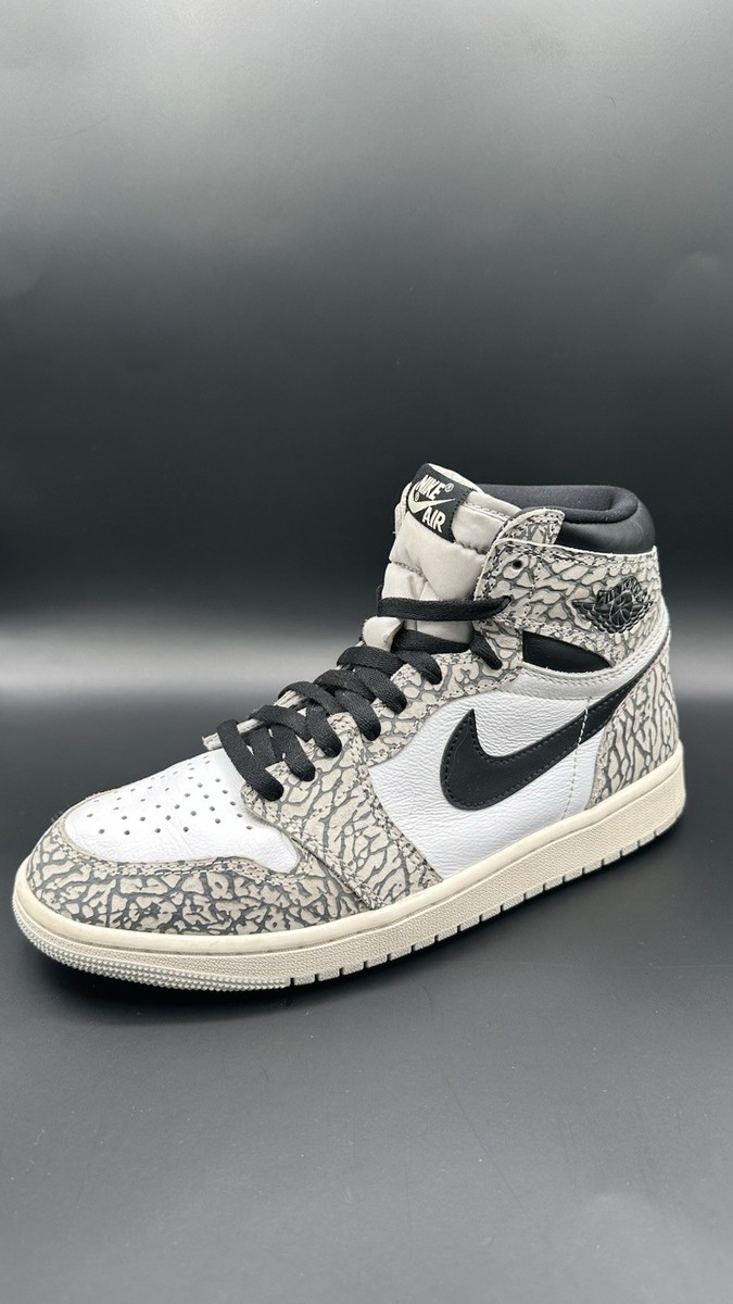 Jordan 1 Retro OG High White Cement for Sale | Authenticity