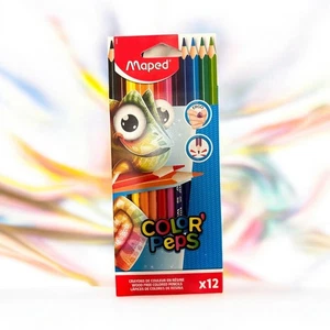 Maped 12er Buntstifte Set Malstifte Farbstifte Skizzierstifte Zeichenstifte - Bild 1 von 1