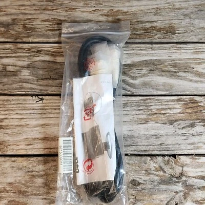 Dell 6 ft 18-pin DVI-M to DVI-M Black Monitor Cable Cord, Ferrite, 6715009011 - Image 1 of 4