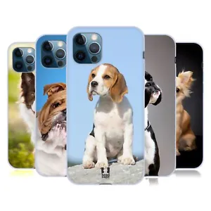 HEAD CASE DESIGNS POPULAR DOG BREEDS SOFT GEL CASE FOR APPLE iPHONE PHONES - Picture 1 of 16