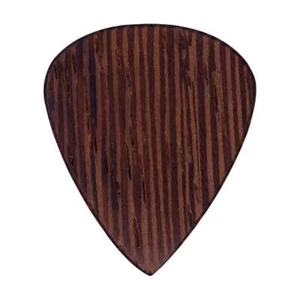 Selección de guitarra de madera de wengué - 1,5 mm - Forma 351 - Plectro exótico hecho a mano natural - Imagen 1 de 1