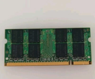 Memoria RAM Samsung 1GB PC2-6400 DDR2-800 SO-DIMM M470T5663CZ0 - Immagine 1 di 2