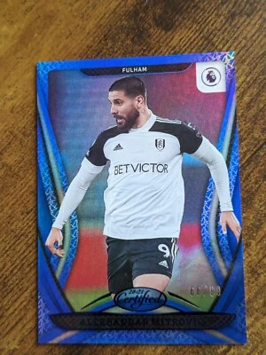 Alexander Mitrovic /99 GOLD Certified SSP 20/21 Chronicles Soccer Fulham Serbia - Image 1 of 4