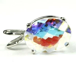 925 Sterling Silver Pendant, Mercury Mist Topaz, SP006 - Picture 1 of 4