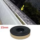 15Mm Black Rubber Windshield Seal Strip Soundproofing Comfortable Riding
