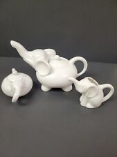 Vintage Abbott Porcelain Elephant Teaset