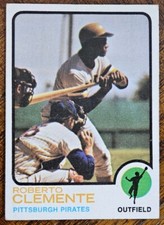 1973 TOPPS ROBERTO CLEMENTE BASEBALL CARD #50 EX+ READ DESC *YCC*