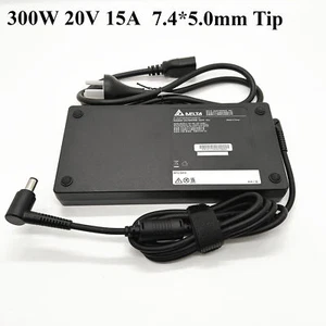 Original Delta 300W 20V 15A Laptop Charger ADP-300BB T 7.4*5.0mm Power Adpater - Afbeelding 1 van 8