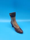 Just the Right Shoe "High Button Boot" Raine miniatures COA & Box Lot #JRS9