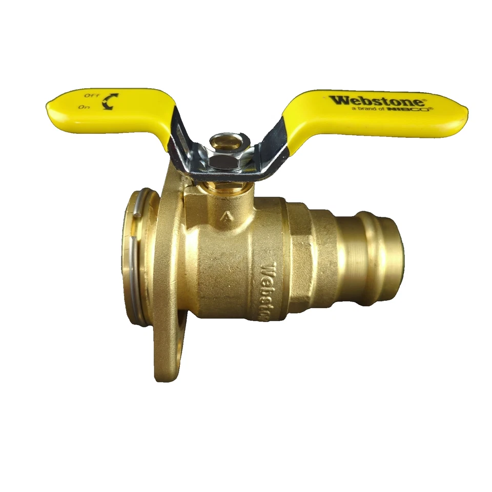 2 -Webstone h-81405 1 1/4" pro press rotating flanges