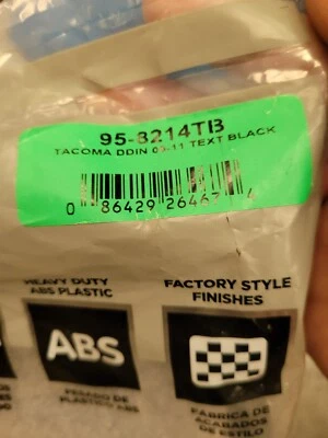 05-11 KIT DE TABLERO DE INSTALACIÓN DOBLE DIN DDIN COCHE VEHÍCULOS TOYOTA TACOMA 95-8214TB Foto 1 de 2