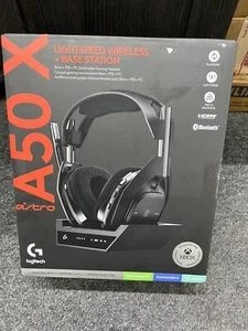 Logitech Astro A50 X LIGHTSPEED Wireless Gaming Headset + Base Station - Picture 1 of 4