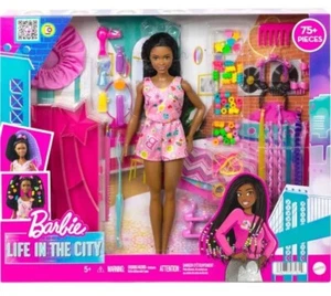 Barbie Dolls Playset Hairstyling Braid & Hair Care Accessories 75-Piece Set - Picture 1 of 6