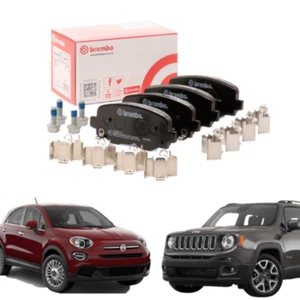 Kit Pastiglie Freno Assale Posteriore Brembo Fiat 500X Jeep Renegade - Imagen 1 de 8