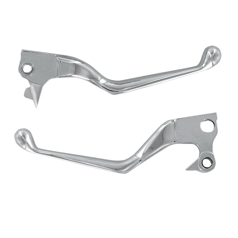 铬平滑宽刀片杠杆适用于 2004 - 2013 Harley-Davidson Sportster 型号 — 第 1/1 张图片