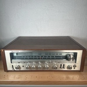 KENWOOD KR-8010 VINTAGE AM / FM STEREO RECEIVER  TESTED & WORKING - READ DESC. - Picture 1 of 12