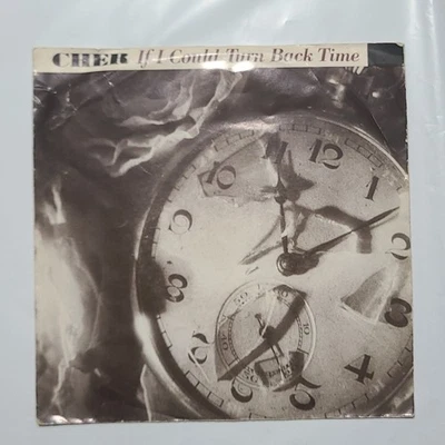 Cher ~ If I Could Turn Back Time/ Same ~ Geffen GEMA 45 RPM Record - Image 1 of 4