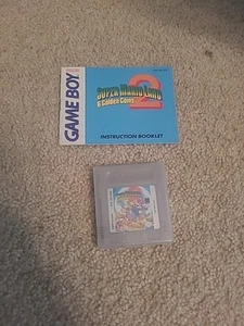 Nintendo GB  Super Mario Land 2 Game Cartridge With Instruction Book MS000448 - Picture 1 of 2