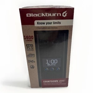 Faro de bicicleta Blackburn PN: 7102665 cuenta regresiva 1600 lúmenes nuevo en caja - Imagen 1 de 4