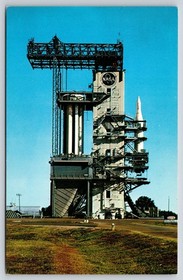 Huntsville Alabama~Marshall Space Flight Center~Saturn Booster~NASA Tower~1960s