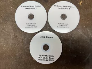 3 verschiedene historische alte Dampfmaschinen laufende DVDs Brad Smith tolle Besichtigung - Bild 1 von 1