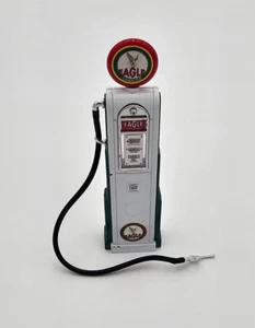 EAGLE gas pump Vtg Style 5 1/4" DIECAST model vibrant colors/graphics - Picture 1 of 8