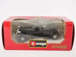Burago Bburago n° 1501 1/24 Citroën Traction 15CV TA jamais sortie en boite - Imagen 1 de 18