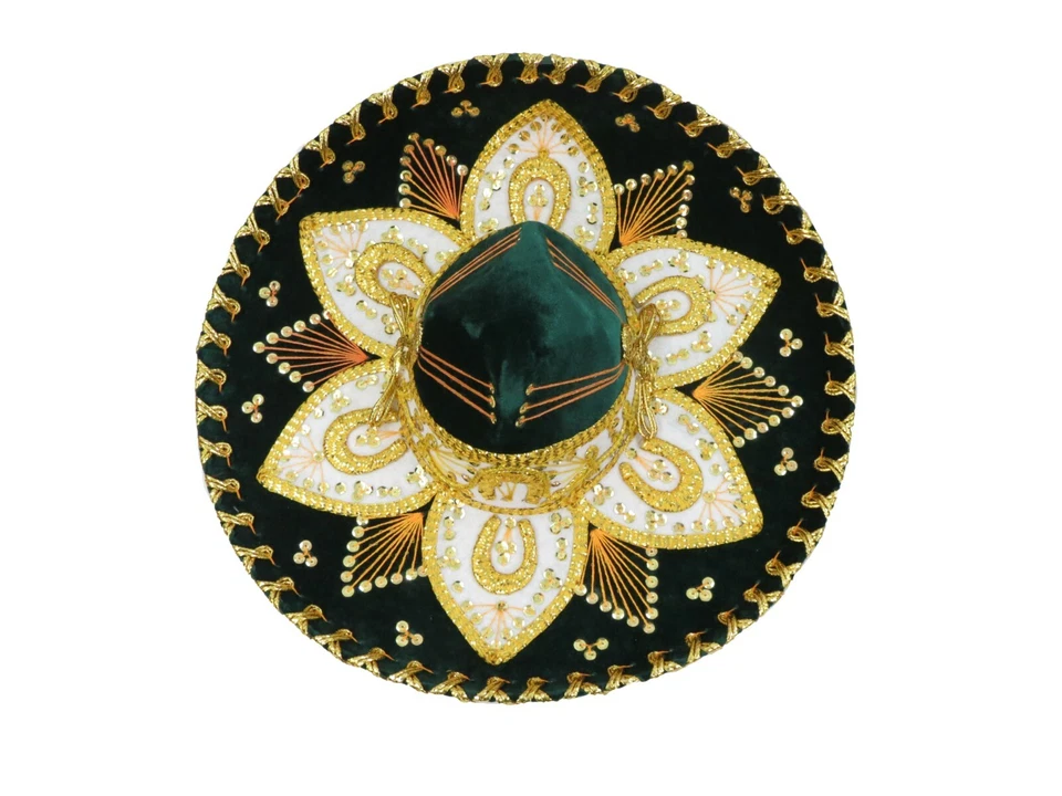 Sombrero Mexicano Adolescente | Unisex | 18.5" Diámetro | Hecho en México Foto 1 de 4