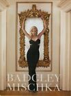 2006 Badgley Mischka Sharon Stone Sexy Black Gown Leggy Pose Fashion Print Ad