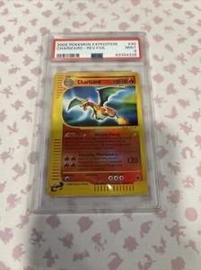 2002 Pokemon Expedition Reverse Holo Charizard #6 PSA 9 MINT Set - Picture 1 of 6