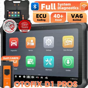 2025 OTOFIX D1 PROS Bidirectional Car Diagnostic Scanner Full System ECU Coding - Picture 1 of 12