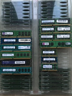 4GB 8GB 16GB 32GB LOT PC Desktop Laptop Server DDR2 DDR3 DDR4 memory Modules RAM - Image 1 of 4