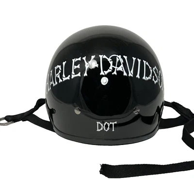 Harley-Davidson Motorcycle Helmet Black With Removable Visor, DOT Size XXL & BAG - Image 1 of 4