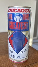 Chicago Cubs All Time Greatest HOF Ron Santo empty  Old Style Beer 16 oz. Can