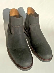 New Men's Dockers 90-43934 Black Boots Size 9.5M Stretch Sides - Picture 1 of 7