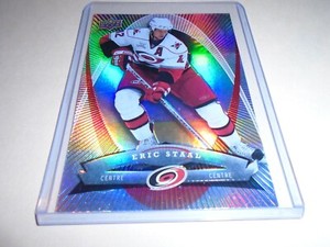 2008-09 UD MCDONALDS # 9 ERIC STAAL CAROLINA HURRICANES