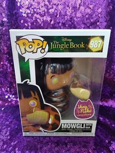 Funko Pop Disney The Jungle Book Mowgli with Kaa #987 - Very Neko Exclusive - Picture 1 of 3
