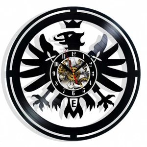 Eintracht Frankfurt Vinyl Wanduhr Geschenk Geburtstag Urlaub Kunst Heim Zimmerdeko - Bild 1 von 5