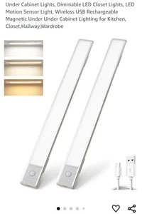 Unterbauleuchten, dimmbare LED-Schrankleuchten, LED-Bewegungsmelderleuchte,... - Bild 1 von 4