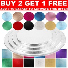 Tamburo per torta / tavole quadrato / argento rotondo oro rosa colore blu - fornitore britannico