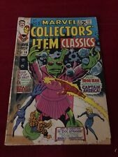 MARVEL COLLECTOR'S ITEM CLASSICS 18 COMIC, COVER HAS BA DAMAGE, BOOK IS OK