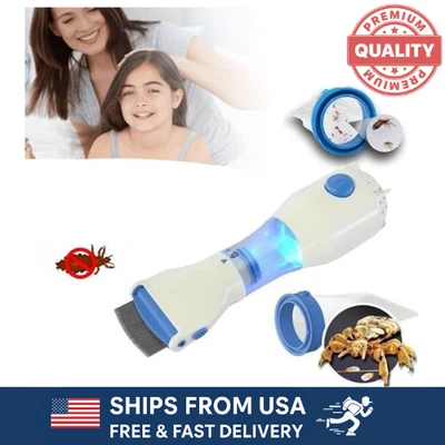 Electric Lice Comb – Natural Lice & Egg Remover Suction Vacuum For Kids & Adults - Image 1 of 3