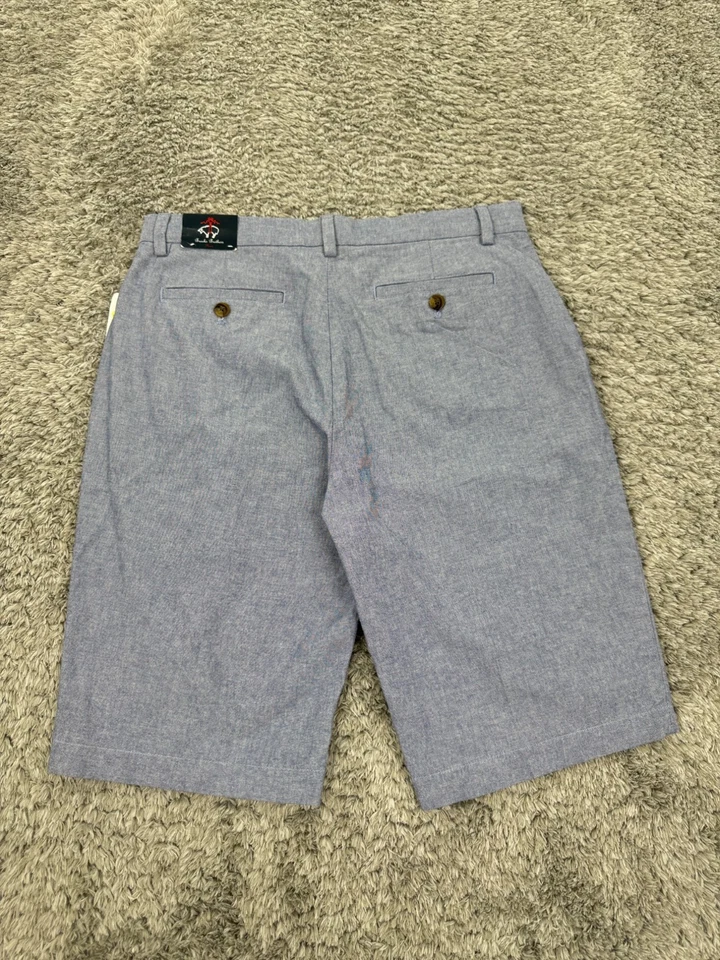 Pantalones Cortos Brooks Brother Niño 18 Azul Rojo Polar Preppy Informales Golf Chinos Nuevos con Etiquetas Foto 1 de 4