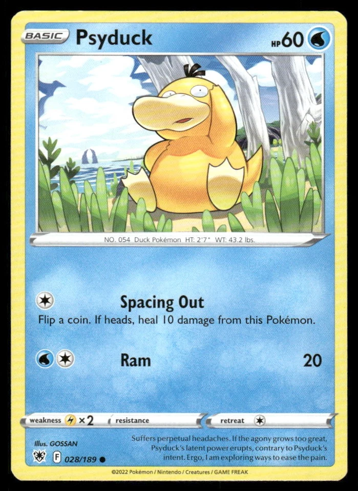 Psyduck Common SWSH10: Astral Radiance 028/189 NM - Image 1 of 1