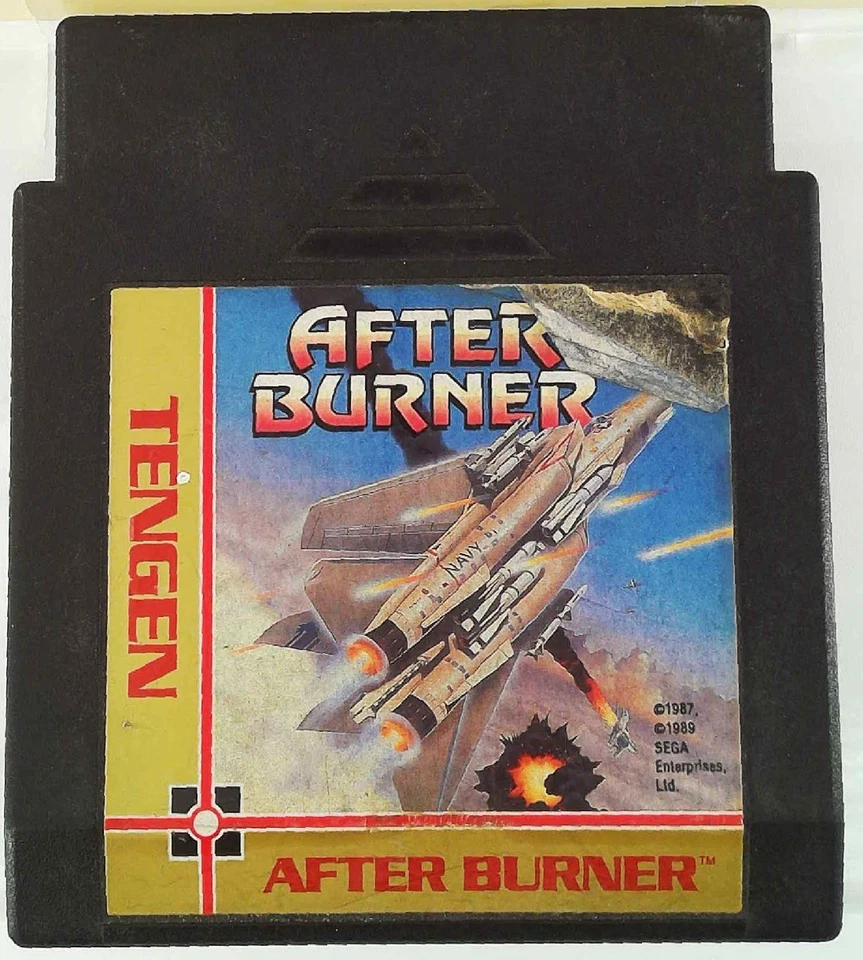 ☆ 🟥 After Burner (1989) 🟥 ☆ - Nintendo Tengen -  (NTSC) - Image 1 of 3
