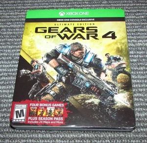 Gears of War 4: Ultimate Edition With Steelbook Case for Xbox One - Picture 1 of 6